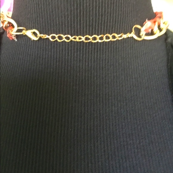 ❤️🌺 Red Metal Crystal Floral Chunky Bib Statement Necklace Flower GUC ❤️🌺 - Picture 8 of 9